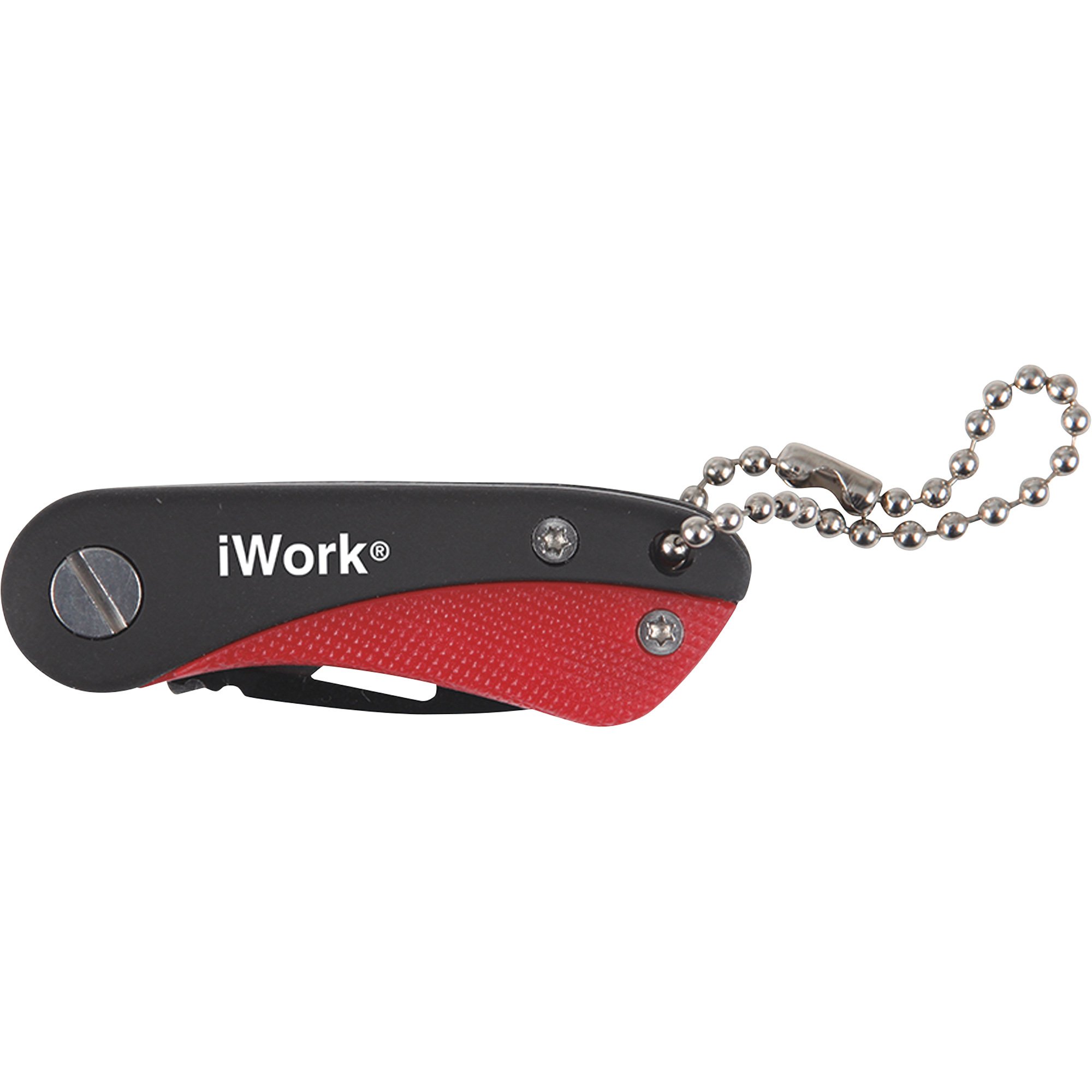 iWork Mini Folding Knife — 3.15in.L x 0.63in.W x 0.50in. Thick, Model# 83-255-116